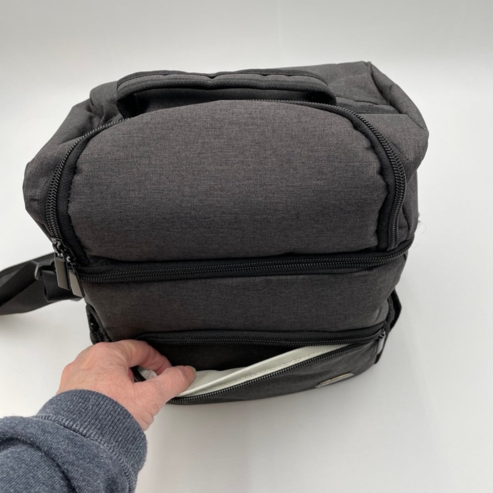 Teamoy Double Layer Breastmilk‎ Cooler Travel Bag with Ice Pack NWOT - Picture 5 of 11
